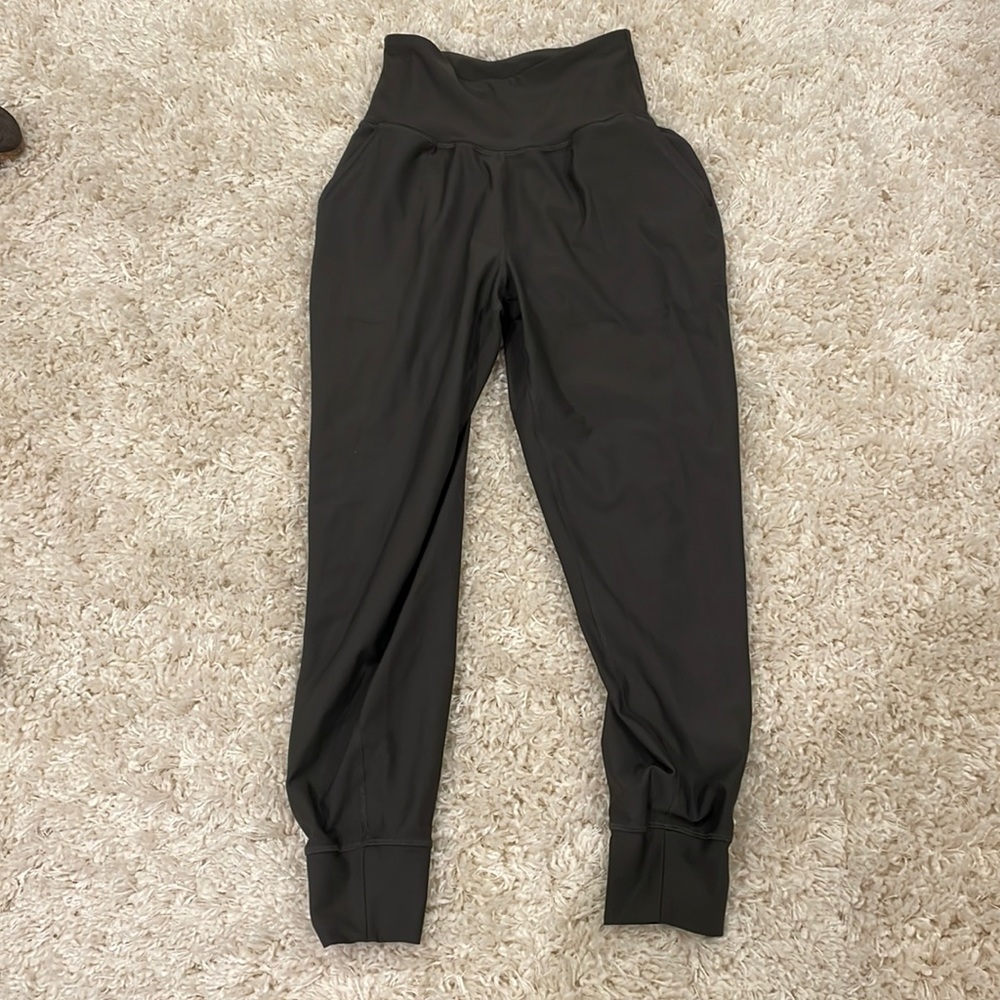 Army Green athletic joggers